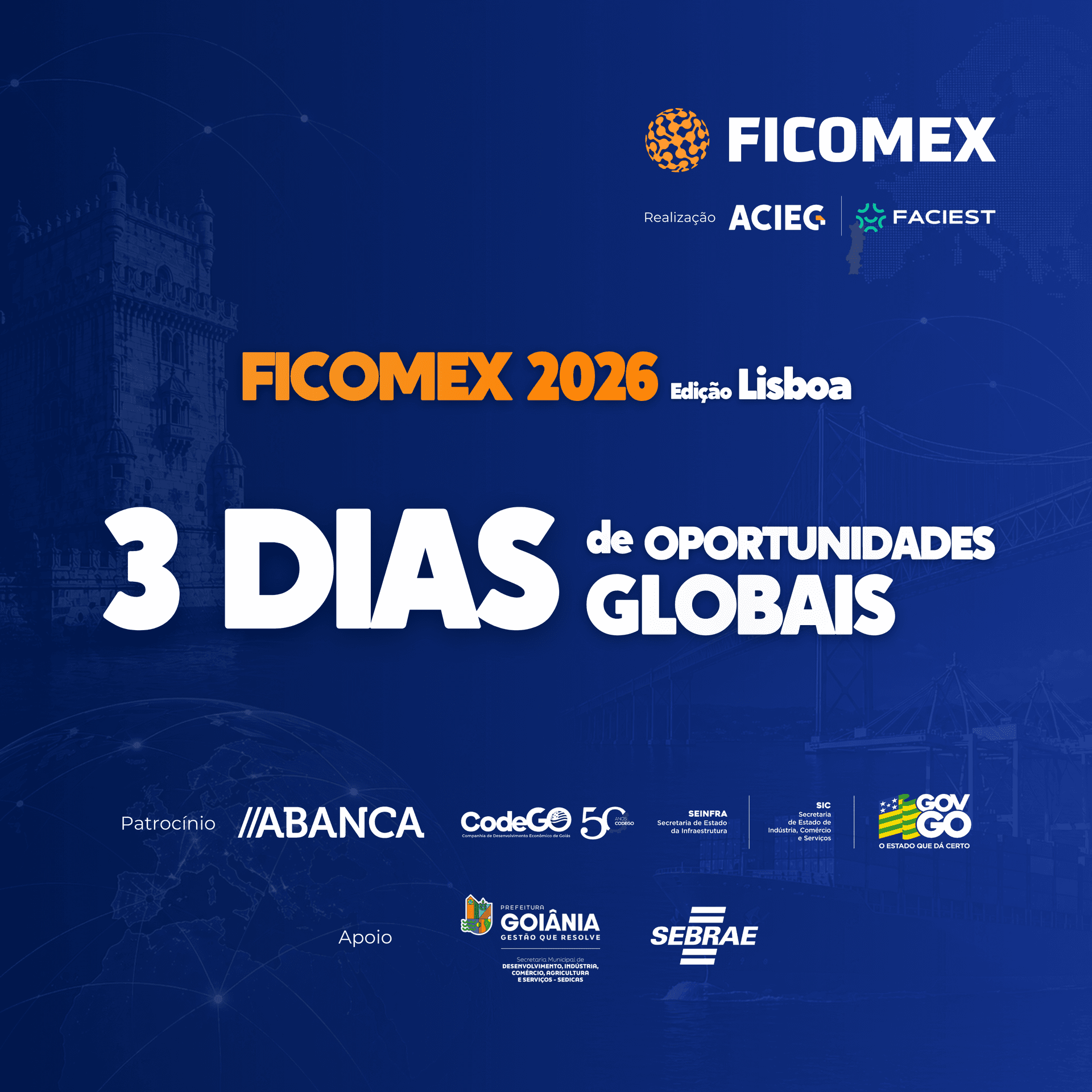 FICOMEX 2026 Lisboa — Patrocinadores