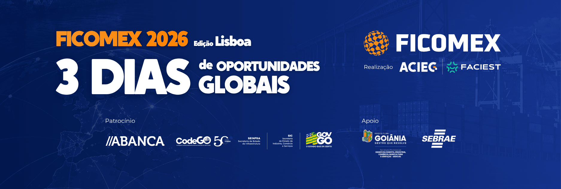 FICOMEX 2026 Lisboa — Patrocinadores