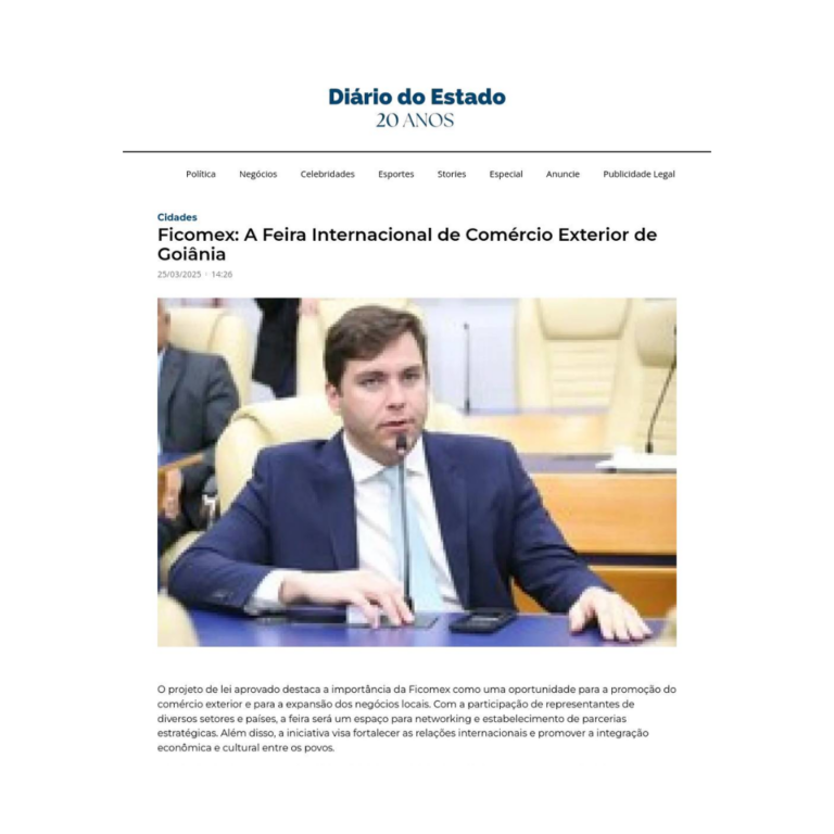 Leia mais sobre o artigo FICOMEX:  A Feira Internacional de Comércio Exterior de Goiânia