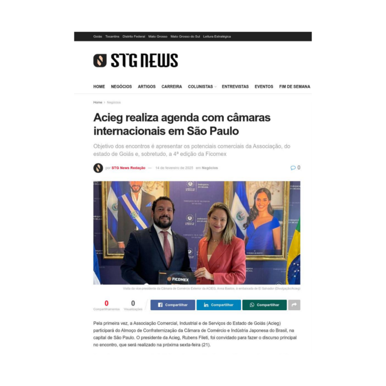 Leia mais sobre o artigo ACIEG realiza agenda com câmaras internacionais em São Paulo