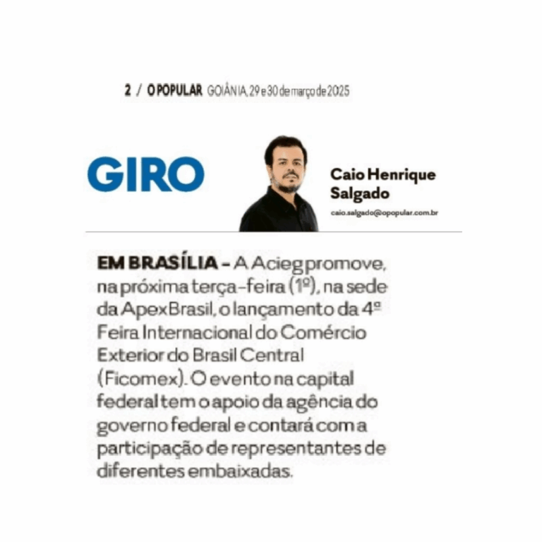 Leia mais sobre o artigo ACIEG promove na seda da ApexBrasil