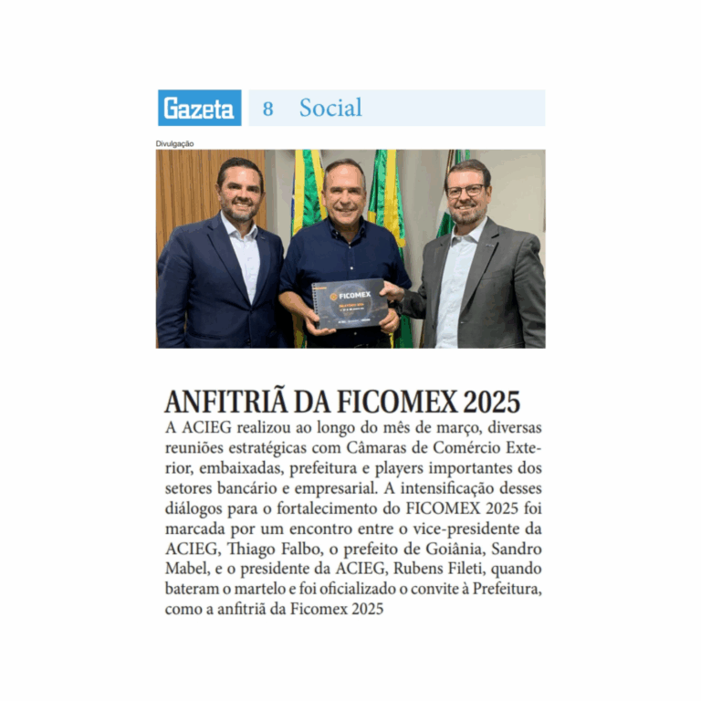 Leia mais sobre o artigo Anfitriã da Ficomex 2025